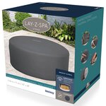 Bestway Housse Gris Ø236 x 71 cm PVC et POM