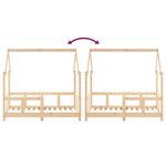 vidaXL Cadre de lit pour enfant 70x140 cm bois de pin massif