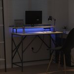 vidaXL Bureau Chêne sonoma 100 x 50 x 86.5 cm Bois d'ingénierie