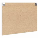 vidaXL Armoire à vitrine blanc 100x8 5x75 cm bois d'ingénierie