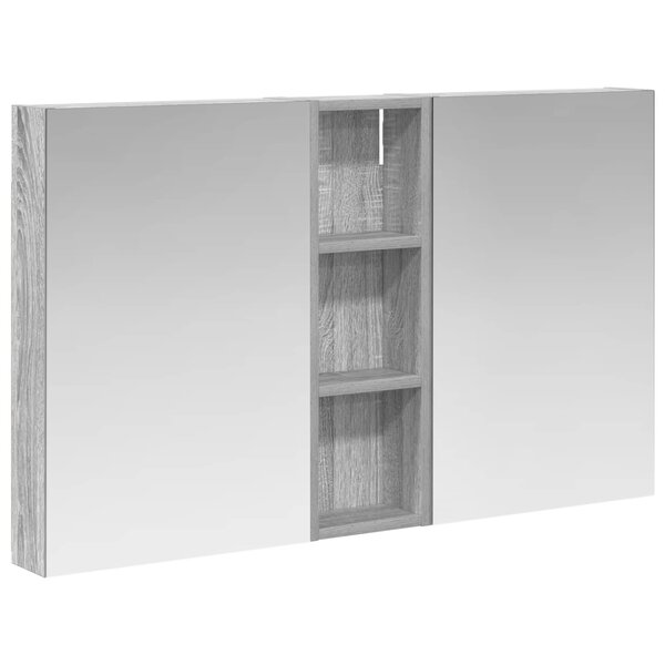 vidaXL Ensemble de Meubles de Salle de Bain 3 Pièces 100 x 10 5 x 60 5 cm