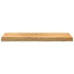 vidaXL Marches d'escalier 2 Pièces marron clair 80x30x2 cm chêne massif