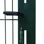 vidaXL Portillon 2D (simple) Vert 106x230 cm