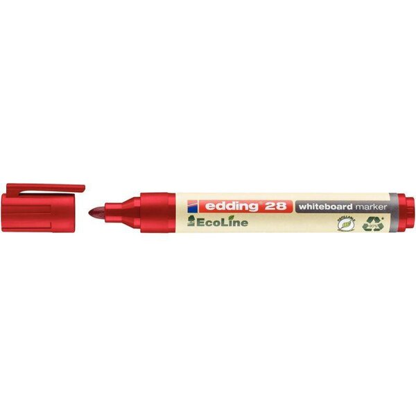Marqueur EcoLine edding 28 rouge