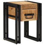 vidaXL Table d'appoint 30 x 30 x 40 cm Bois de mangue massif
