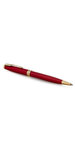 PARKER Sonnet Stylo bille  laque rouge  Recharge noire pointe moyenne  Coffret cadeau