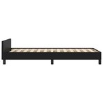 vidaXL Cadre de lit sans matelas noir 80x200 cm similicuir