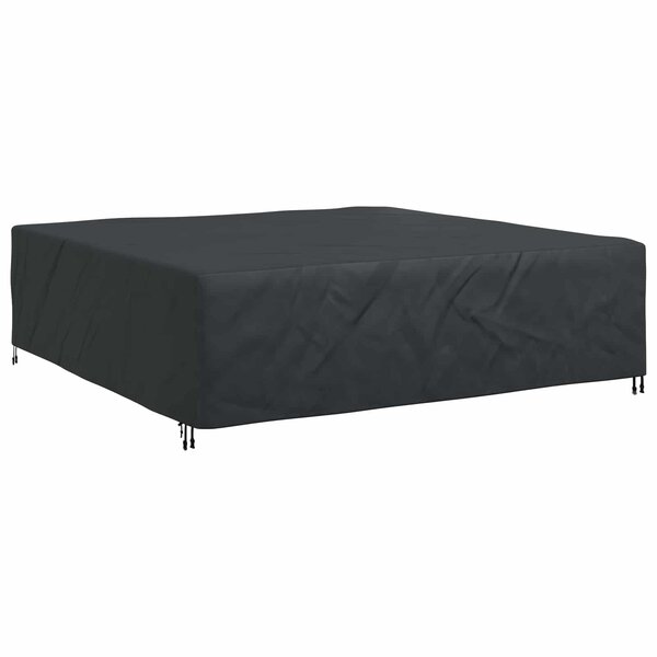 vidaXL Housse pour meubles Uni Noir 260 x 260 x 70 cm 420D