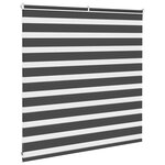 vidaXL Store zèbre noir 145x100 cm largeur du tissu 140 9 cm polyester