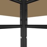 vidaXL Belvédère 384x281x270 cm Taupe 180 g/m²