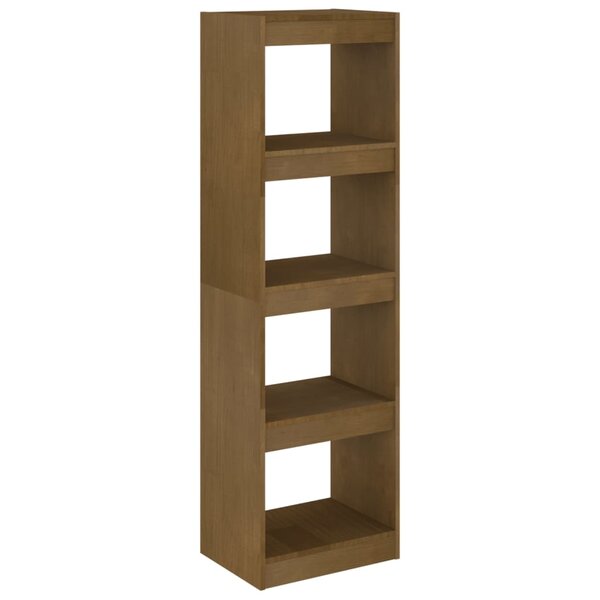 vidaXL Bibliothèque/Séparateur de pièce Marron miel 40x30x135 5 cm Pin