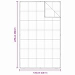 vidaXL Couettes et duvets Blanc 135 x 220 cm Bas
