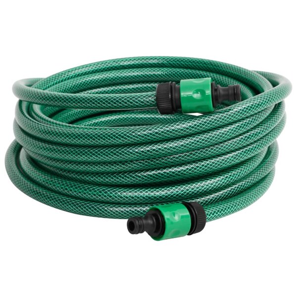 vidaXL Tuyau de piscine vert 50 m PVC