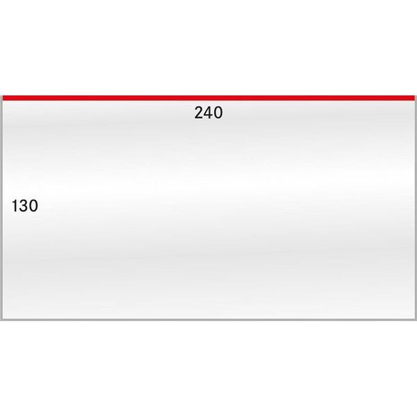 Gaines de protection 130 x 240 mm pour mini feuillets.