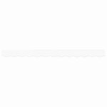 vidaXL Bande de auvent Blanc 2.8 x 0.2 m Toile