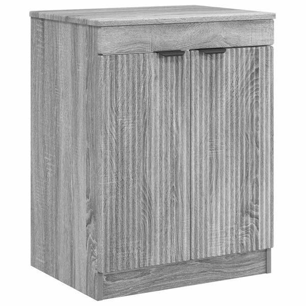 vidaXL Armoire de salle de bain Sonoma gris 54 x 41 x 70 cm