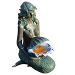 Ubbink Dispositif d'eau OSLO Bronze et vert-de-gris