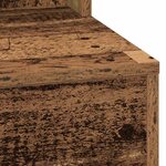 vidaXL Coiffeuse Bois ancien 100 x 41 x 135 cm Bois d'ingénierie
