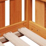 vidaXL Cadre de lit d'enfants forme de maison sans matelas 90x190 cm