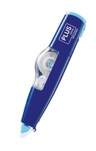 Roller de Correction Rechargeable 'MR' 4,2 mm x 6 m Bleu PLUS JAPAN