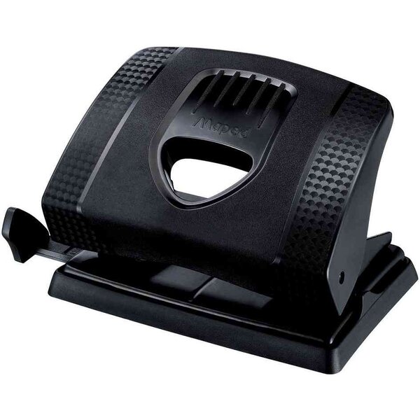 Perforateur Essentials 100  recyclé Capacité 20-25 F Noir MAPED