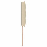 vidaXL Tête de lit LED avec bandes LED Crème 90 cm tissu