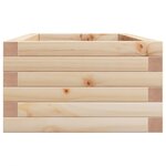 vidaXL Jardinière 90x40x23 cm bois de pin massif