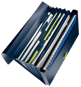 Chemise trieur 100% recyclée A4 5 Compartiments avec fermeture LEITZ