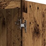vidaXL Buffet vieux bois 57x34x76 cm bois d'ingénierie