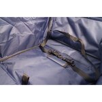 Vedes KD-6660WRBL - Chariot de transport Premium XXL bleu marine avec toit