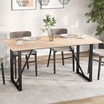 vidaXL Dessus de table 3 Pièces 80x53x2 5cm rectangulaire bois pin massif