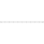 vidaXL Clôture en treillis métallique avec bride anthracite 1x25 m