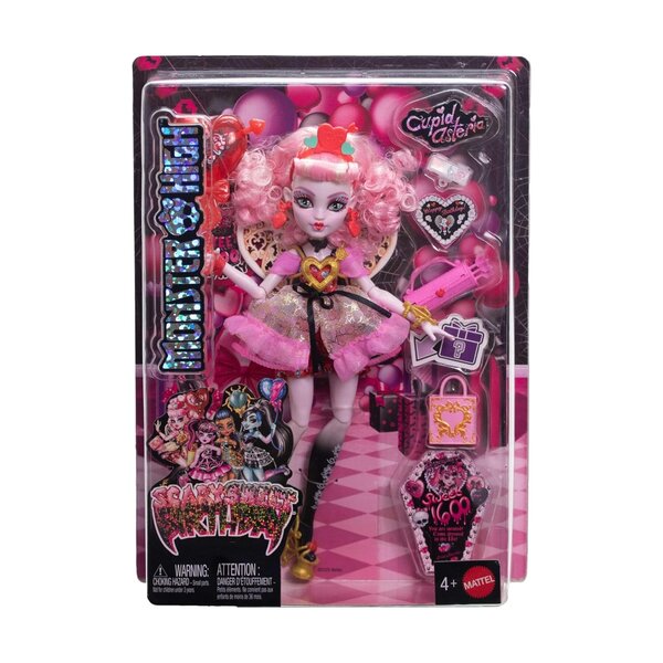 Mattel JBG77 - Monster High - Poupée Cupid Asteria monstrueux
