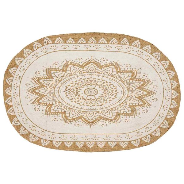 vidaXL Tapis Marron 205 x 305 cm Jute
