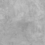vidaXL Boîte de rangement de vinyles Gris béton 71x34x36 cm