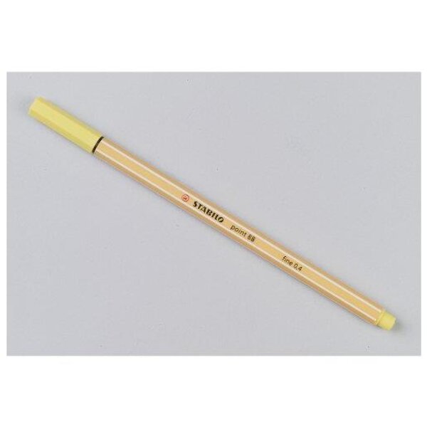 Stylo-Feutre POINT 88 Pointe Fine 0 4 mm jaune STABILO