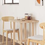 vidaXL Dessus de table rectangulaire 100x60x4 cm bois massif d'acacia