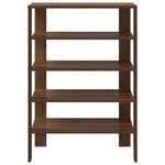 vidaXL Étagère à chaussures chêne marron 61x32x87 5 cm bois ingénierie