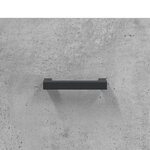 vidaXL Meuble TV gris béton 150x36x30 cm bois d'ingénierie