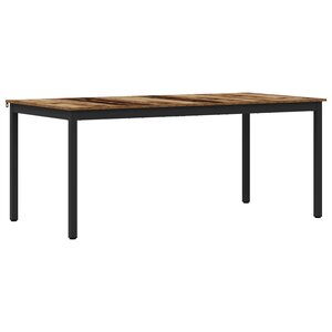 vidaXL Table de salle à manger / Table de repas Bois d'ingénierie