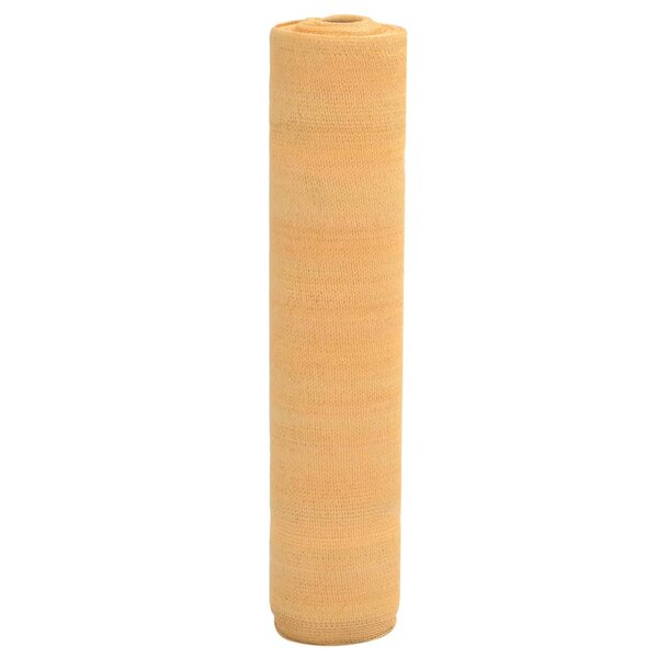 vidaXL Filet brise-vue sable 2x50 m PEHD 195 g/m²