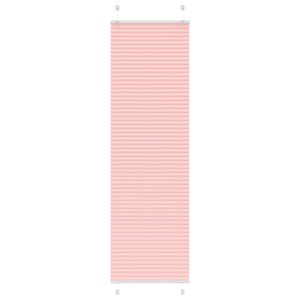 vidaXL Store plissé rose 60x200 cm largeur du tissu 59 4 cm polyester