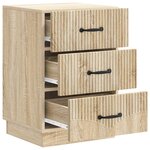 vidaXL Cabinet de chevet Chêne Sonoma 43 x 41 x 63 5 cm
