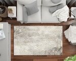 Tapis de salon BORROW 160 x 230 cm - Gris