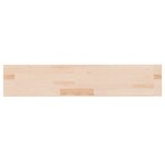 vidaXL Panneau d'étagère 100x20x4 cm Bois de chêne massif non traité
