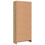 vidaXL Bibliothèque chêne artisanal 60x24x143 cm bois d'ingénierie