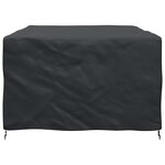vidaXL Housse pour mobilier d'extérieur Noir 210 x 130 x 70 cm 420D