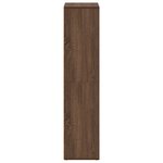 vidaXL Bibliothèque/Buffet Chêne marron 66x30x130 cm Bois d'ingénierie