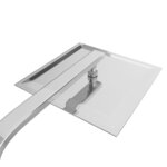 vidaXL Ensemble de douche à deux têtes et thermostat Acier inoxydable