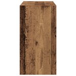vidaXL Cabinet Évier Bois Vieilli 90x29x55 cm Bois d'Ingénierie